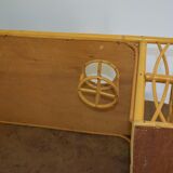 Rattan breakfast platter