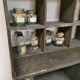 Meuble de métier à casiers bibliothèque