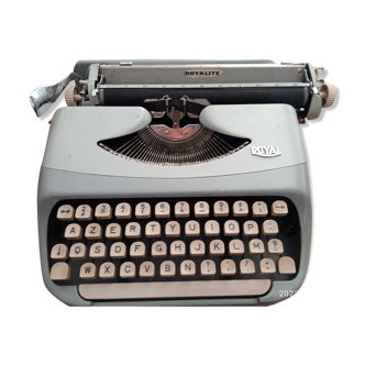 Machine à écrire royal modèle royalite 60'