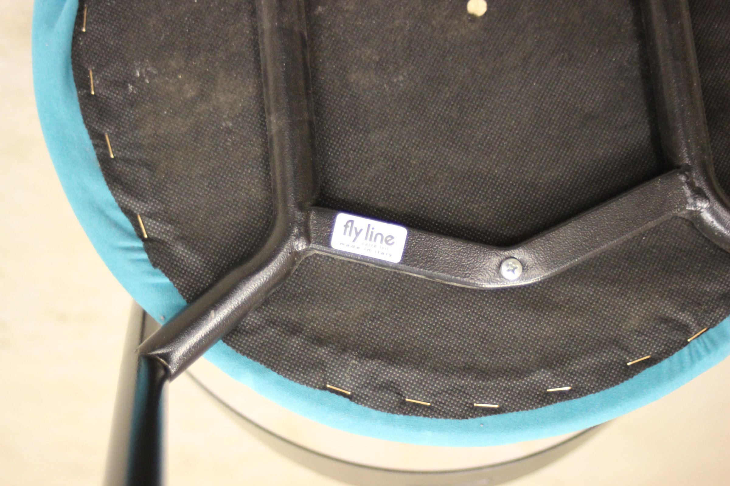 Fly Line Postmodern Office Chair, Italy, 1980s