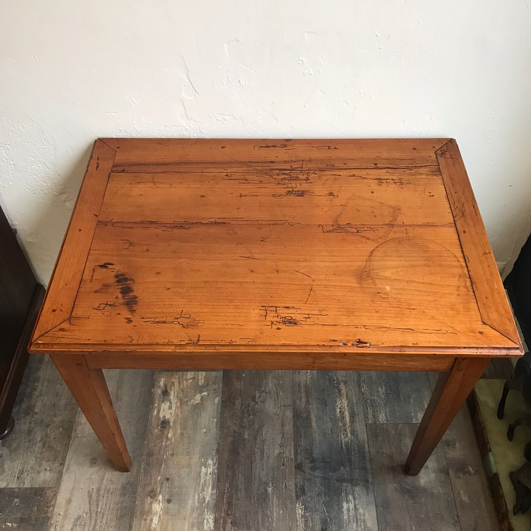 Vintage coffee table - 82cm x 56 cm - Height 64 cm