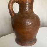 Farm pitcher late 19th in terracotta folk arts XXXL