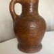 Farm pitcher late 19th in terracotta folk arts XXXL
