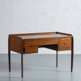 Vintage sleek mid-century desk by Gio Ponti for Dassi, Italy, 1960s