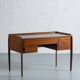 Bureau vintage élégant de style mid-century par Gio Ponti pour Dassi, Italie, années 1960.