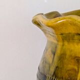 Glazed earthenware planter