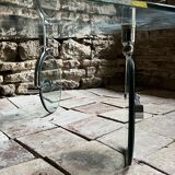 Glass coffee table