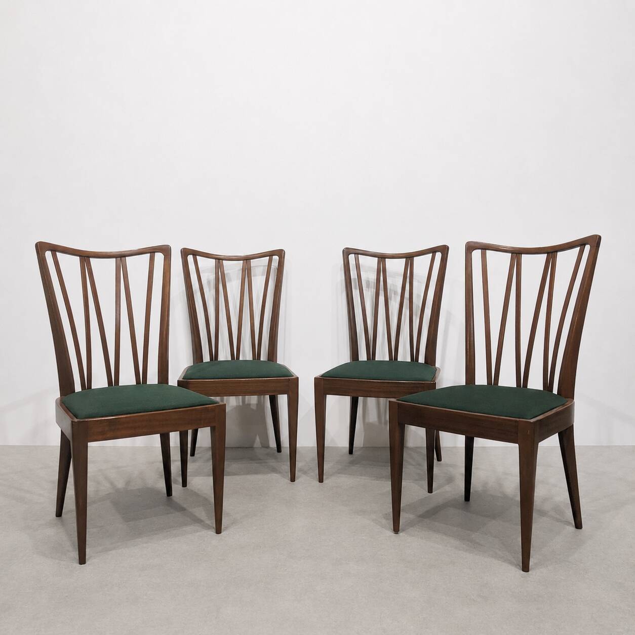 Set of four vintage chairs by A. Patijn for Zijlstra.