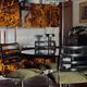 Set of 4 vintage swivel chairs in chrome steel – 1970s NAMCO