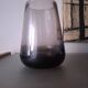 Blown glass vase by master glassmaker Claude Morin, 1978