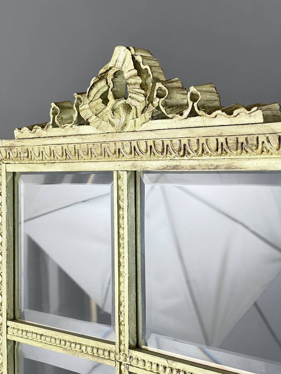 Five-panel screen in Louis XVI style, 19th century.