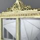Five-panel screen in Louis XVI style, 19th century.