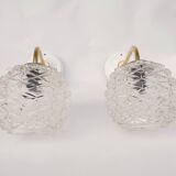 Swan neck and glass wall lights