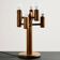 Oak table lamp by Temde Leuchten