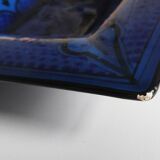 Empty square pocket oriental turkish ceramic