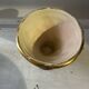 Small vintage conical vase Vallauris workshop JTF floral decoration