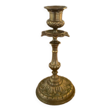 Old bronze candle holder