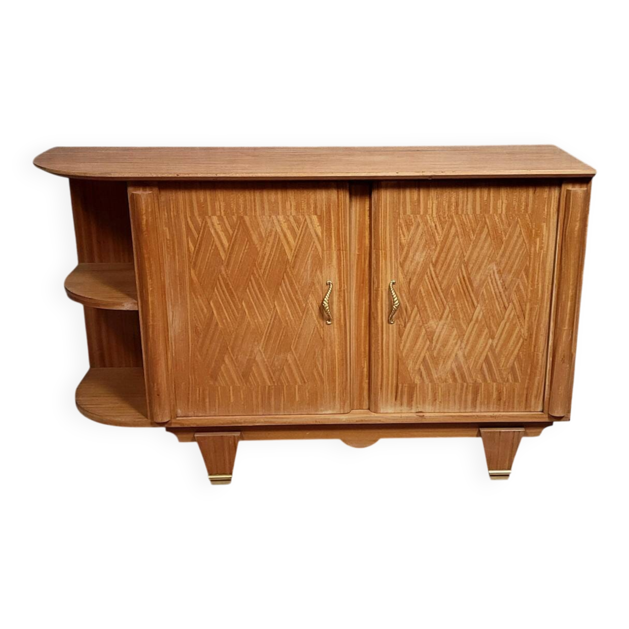 According to Jules Leleu: a rare Art Deco marquetry sideboard