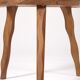 Paire de tabourets tripode brutaliste 1950s