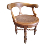 Duverneuil Louis Philippe swivel chair on balls