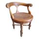 Fauteuil tournant sur billes Duverneuil Louis Philippe