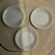Set of 12 green and pink Italian plates