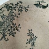 Fine earthenware bowl on a pedestal base – Grigny factory, circa 1830–1860