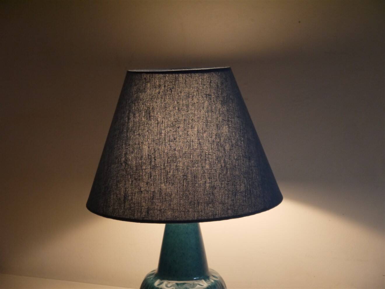 Danish ceramic lamp from Soholm