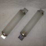 Art Deco train cab sconces