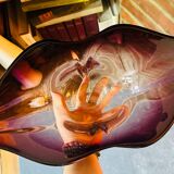 Vintage 70s Murano fruit bowl