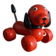 Old pull-along dog toy, Kouvalias, Greece