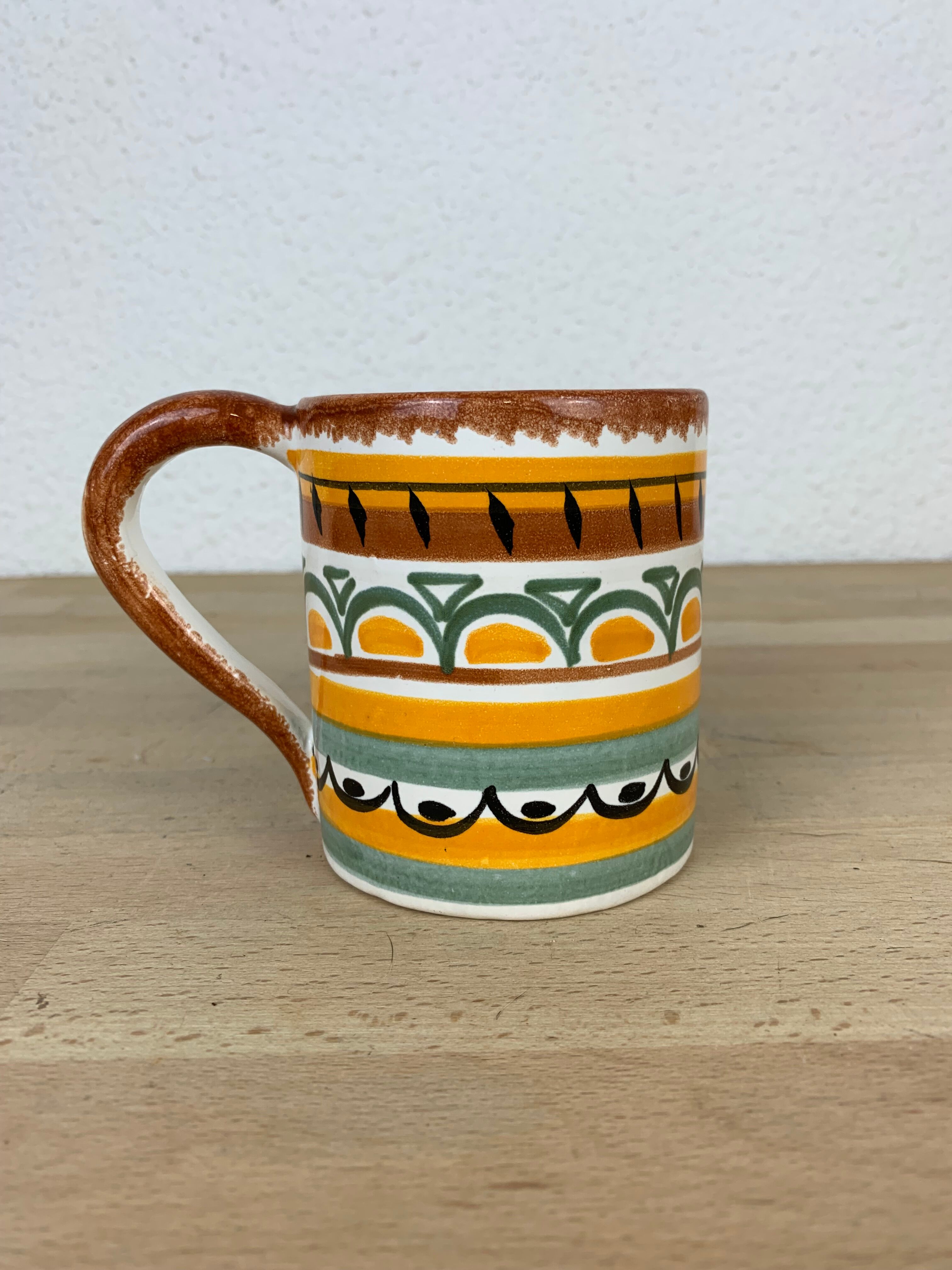 Mug Henriot Quimper ceramic