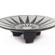 Art deco tripod dish