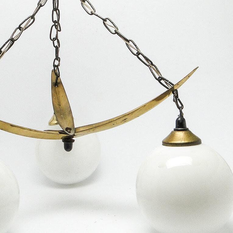 Mid-century style chandelier, Poland, 1970s