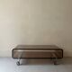 Michel Dumas Création - Smoked plexiglass coffee table for Roche Bobois 70