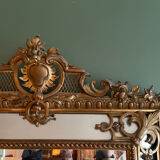 Fireplace mirror