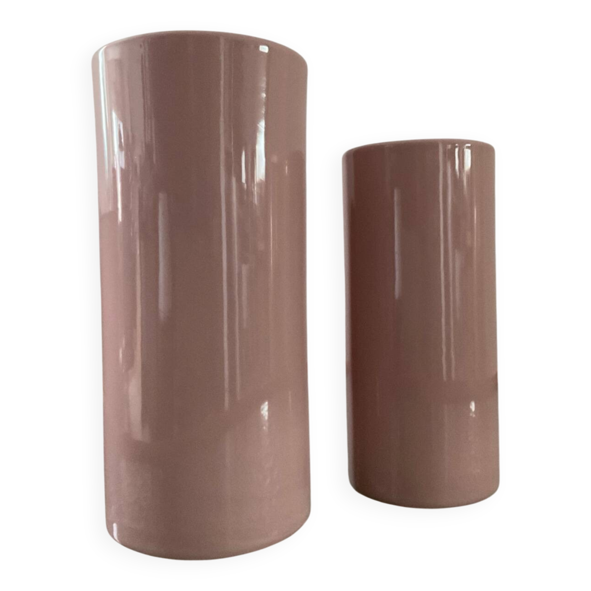 Duo vases vintage Royal céramique années 70-80