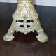 Antique brass candelabrum
