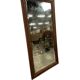 Vintage wooden wall mirror