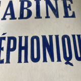 Plaque emaille ancienne
