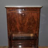 Charles X Secretary in Mahogany and Maple, early 19th century