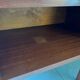 Vintage wooden bedside table
