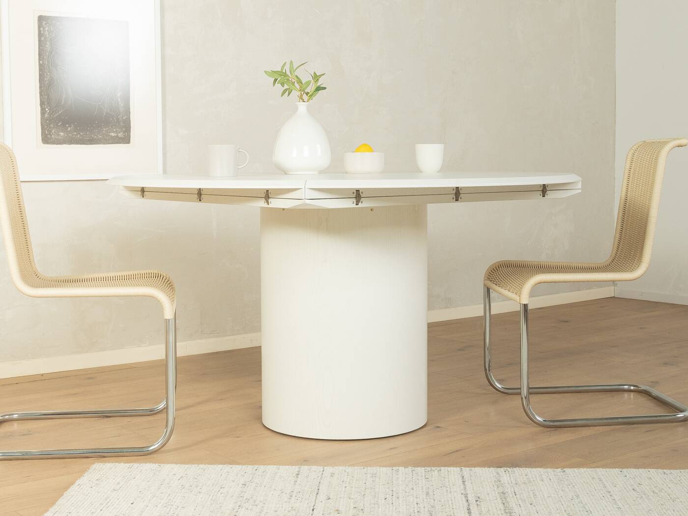 Quadrondo dining table, Erwin Nagel, Rosenthal