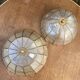 Mother-of-pearl ceiling light 25 cm