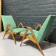 Paire de fauteuils par Tatra Nabytok