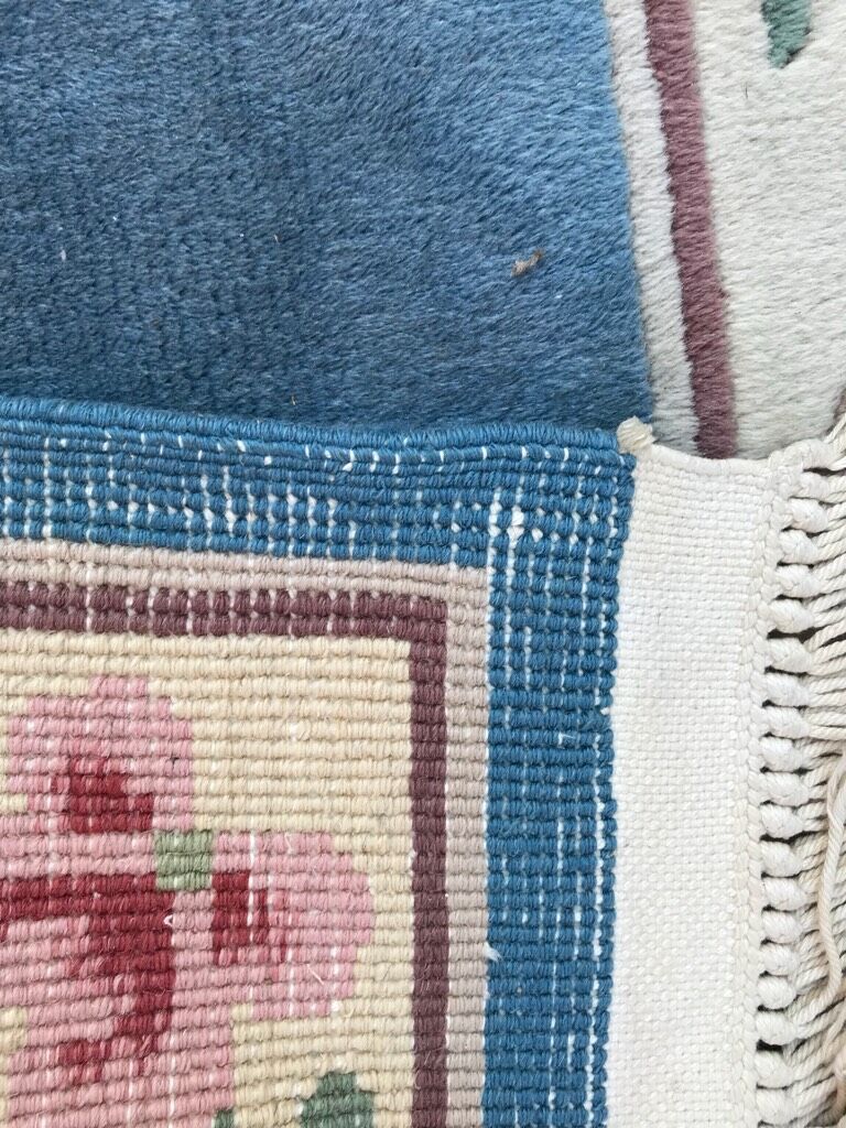 Pair of old Chinese carpets  handmade 70 x 147 cm