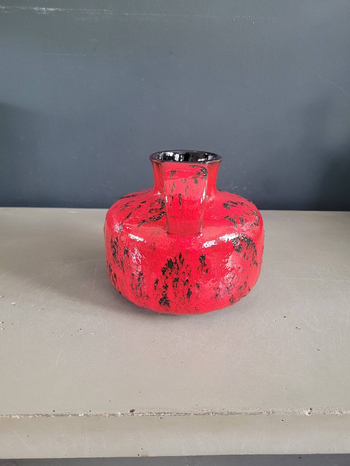 West Germany Handled Vase