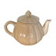 Cream-colored teapot