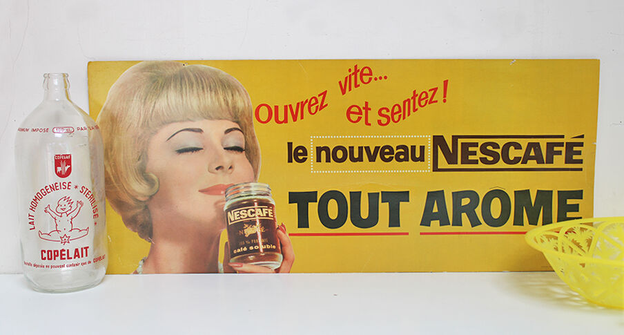 Nescafé advertising poster