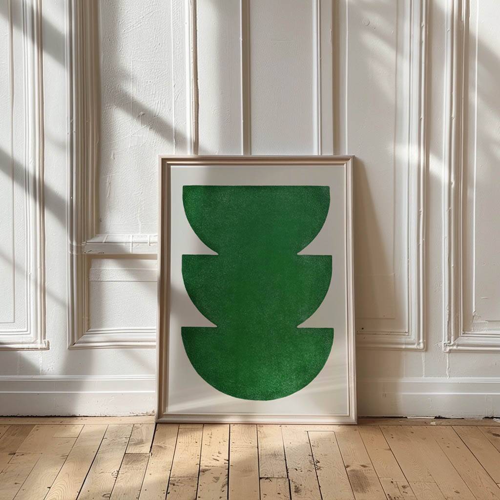 Painting on paper - 50x70cm - abstract painting H448 signed Eawy